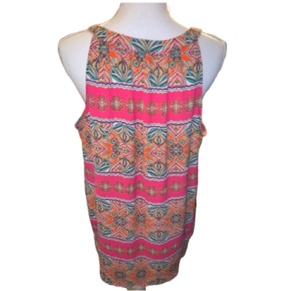 NWOT ROSE & OLIVE Pink Floral Top - Picture 2 of 4